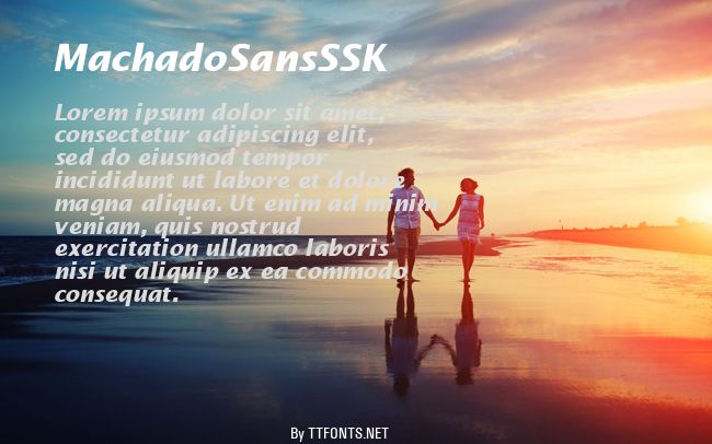 MachadoSansSSK example