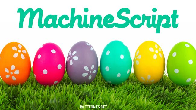MachineScript example