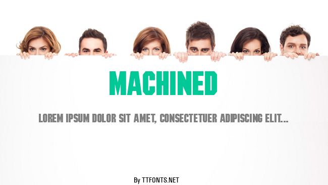 Machined example