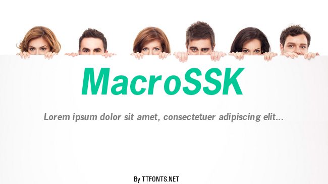 MacroSSK example