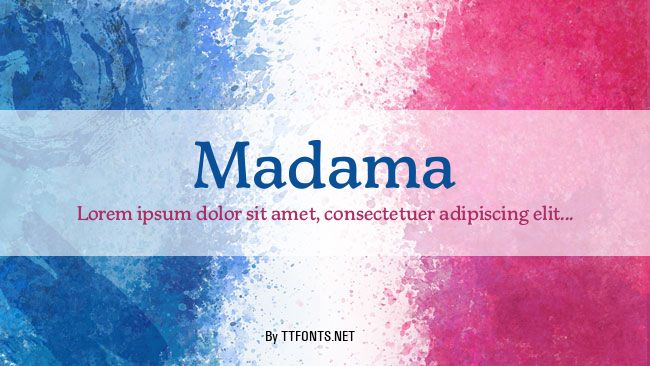 Madama example