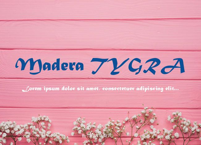 Madera TYGRA example