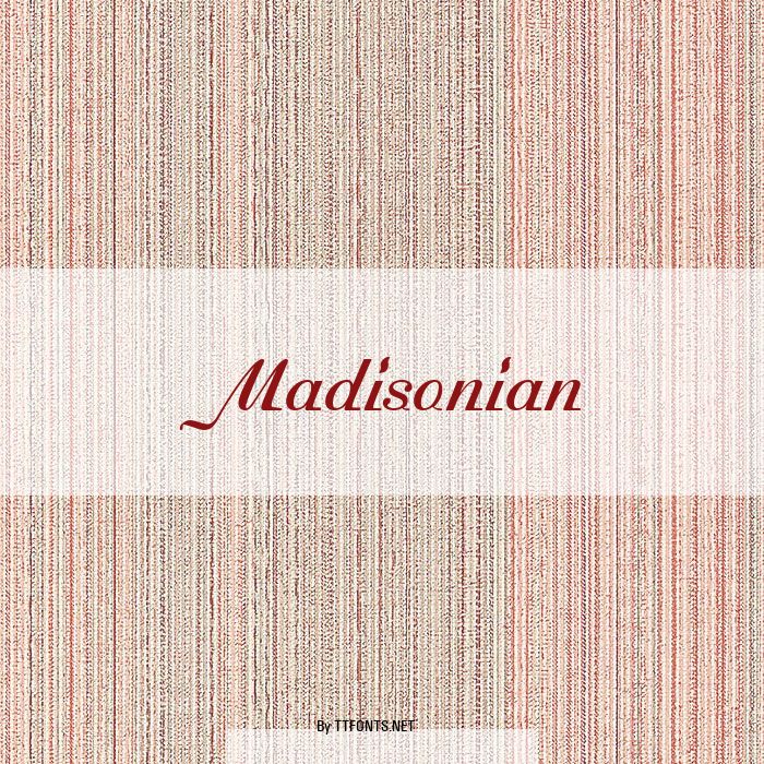 Madisonian example