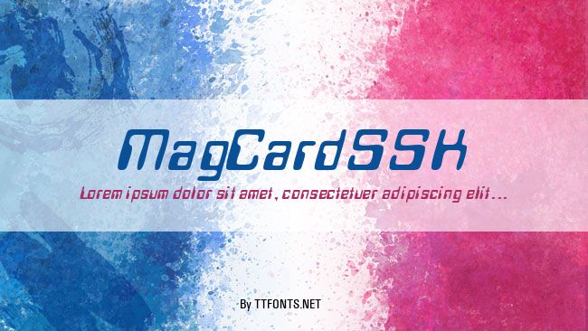 MagCardSSK example