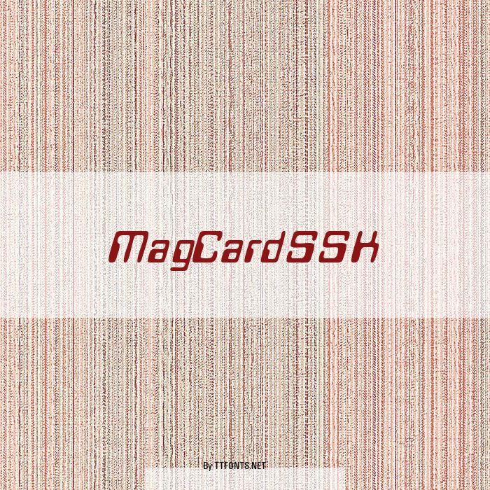 MagCardSSK example