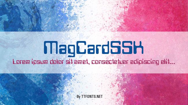 MagCardSSK example