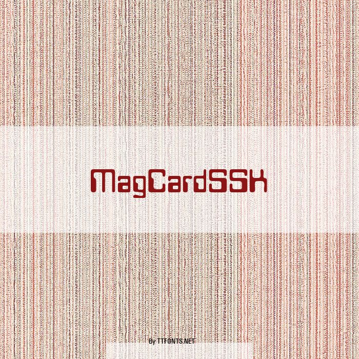 MagCardSSK example