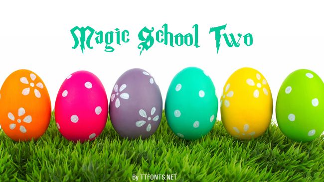 Magic School Two example