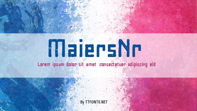 MaiersNr8 example