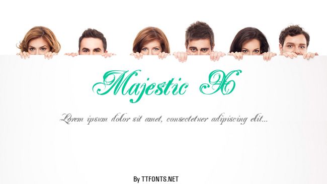 Majestic X example