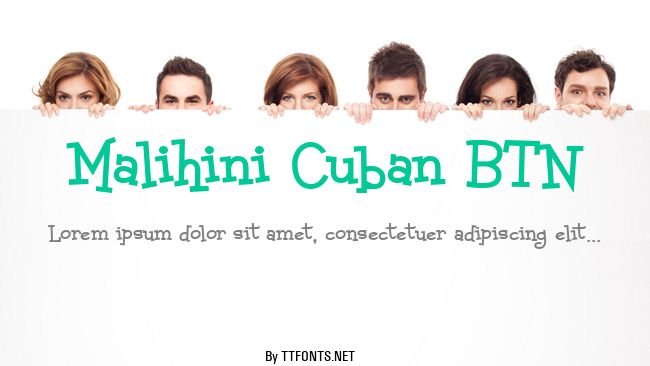 Malihini Cuban BTN example