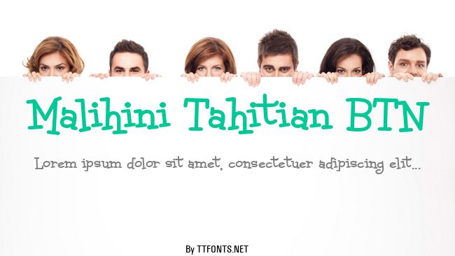 Malihini Tahitian BTN example