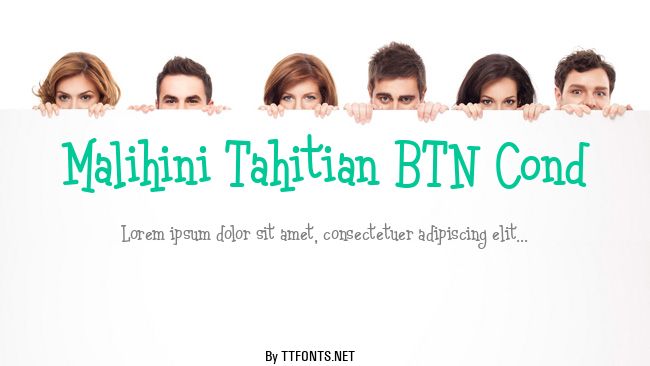 Malihini Tahitian BTN Cond example