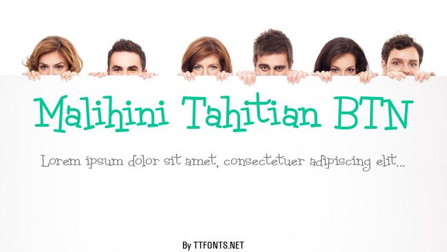 Malihini Tahitian BTN example