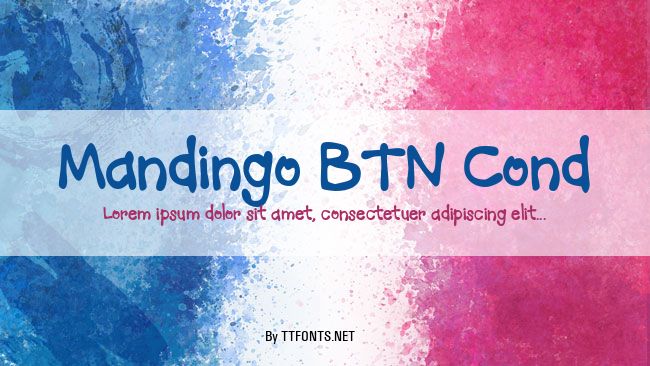 Mandingo BTN Cond example