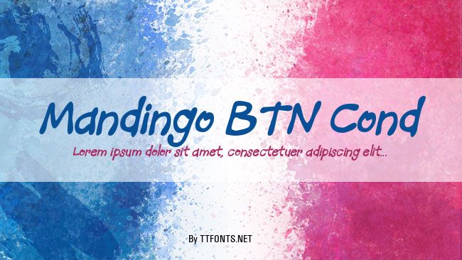 Mandingo BTN Cond example
