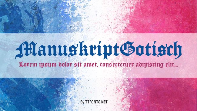 ManuskriptGotisch example
