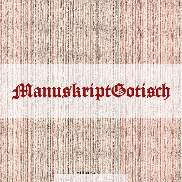 ManuskriptGotisch example