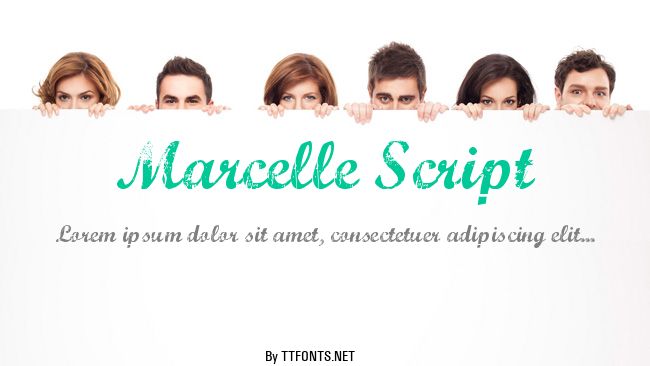 Marcelle Script example