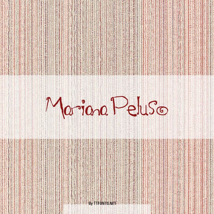 Mariana Peluso example
