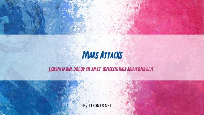 Mars Attacks example