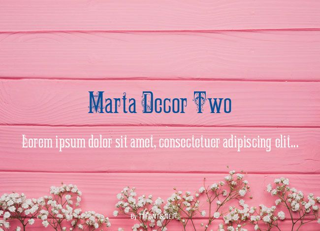 Marta Decor Two example