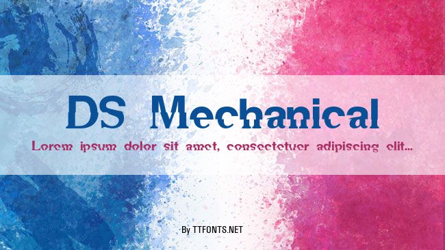 DS Mechanical example