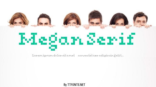Megan Serif example