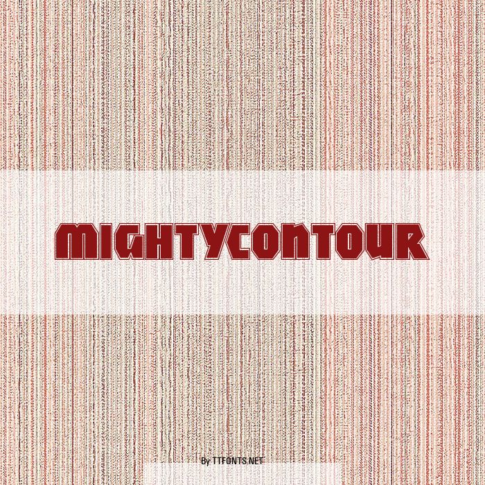 MightyContour example