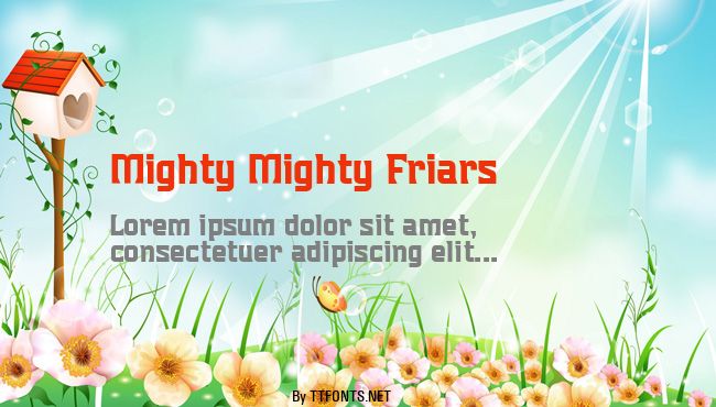 Mighty Mighty Friars example