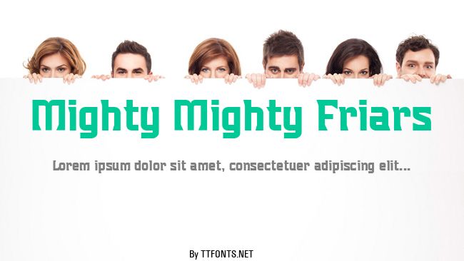 Mighty Mighty Friars example