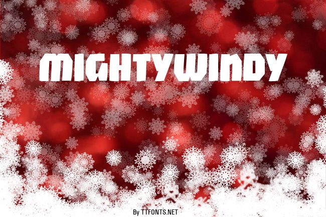 MightyWindy example