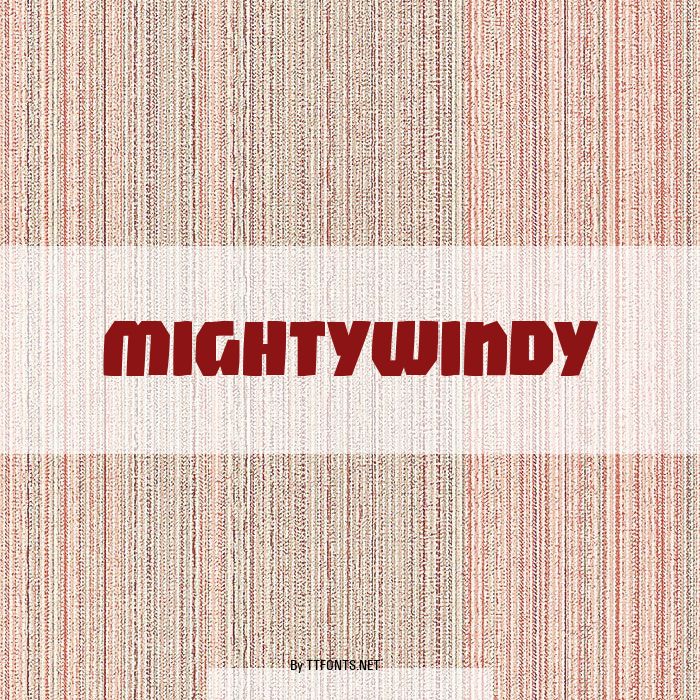 MightyWindy example