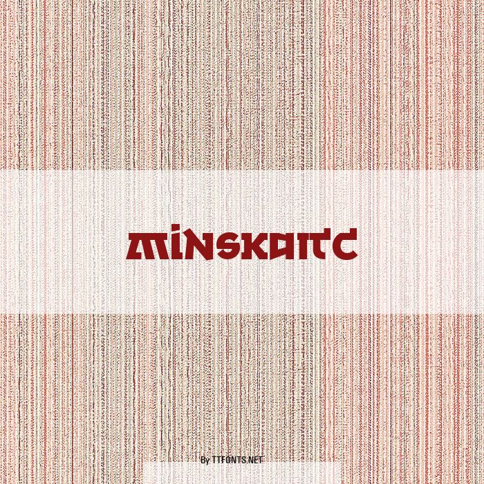 MinskaITC example