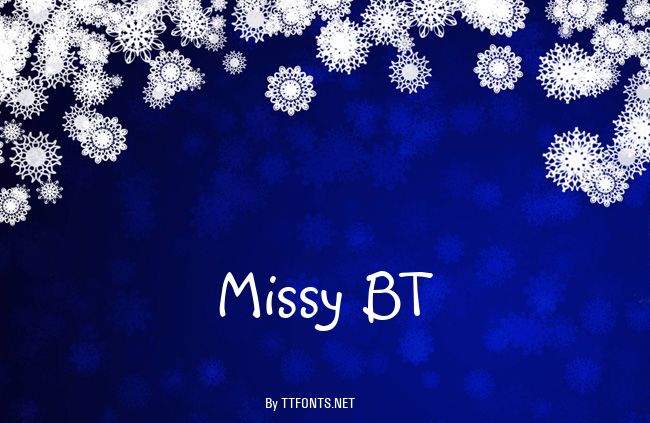 Missy BT example