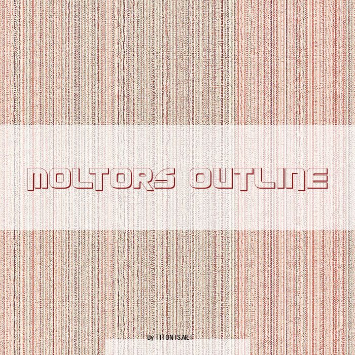 Moltors Outline example