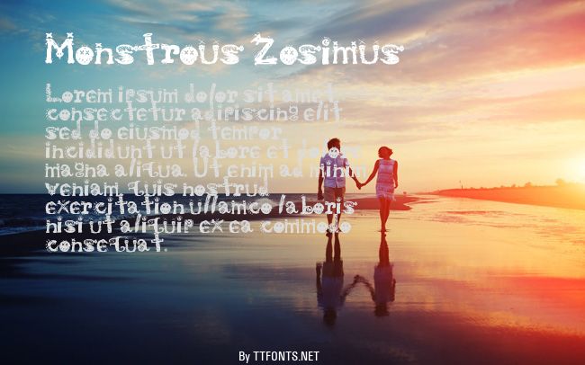 Monstrous Zosimus example