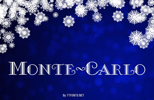 Monte-Carlo example