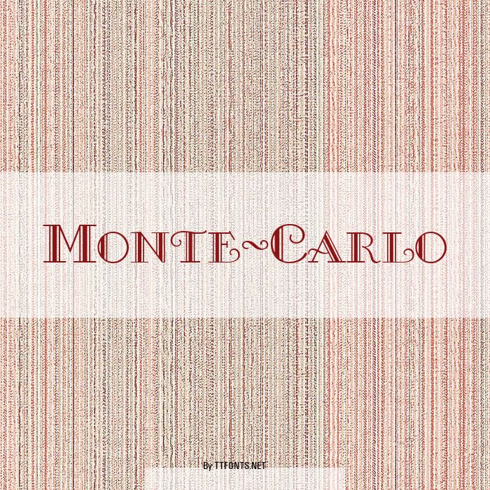 Monte-Carlo example