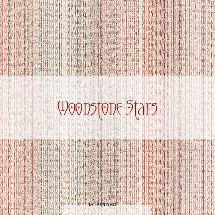 Moonstone Stars example