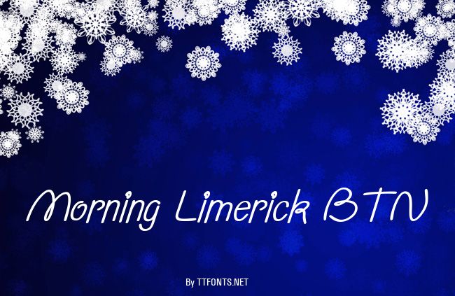 Morning Limerick BTN example