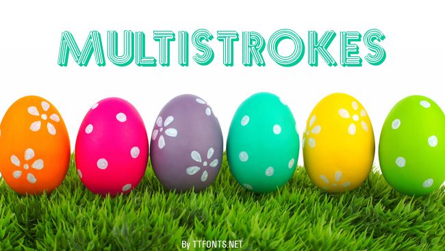 Multistrokes example
