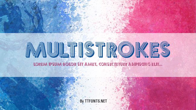 Multistrokes example