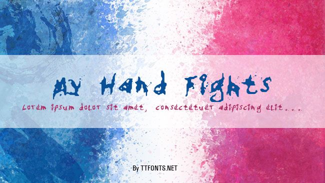My Hand Fights example