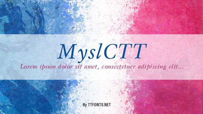 MyslCTT example