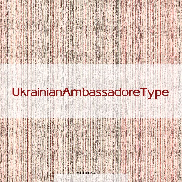 UkrainianAmbassadoreType example
