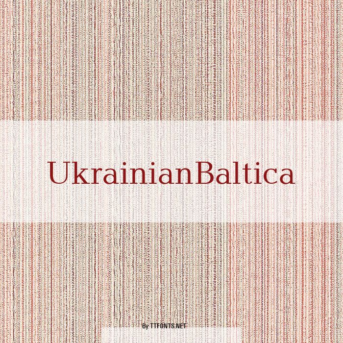 UkrainianBaltica example