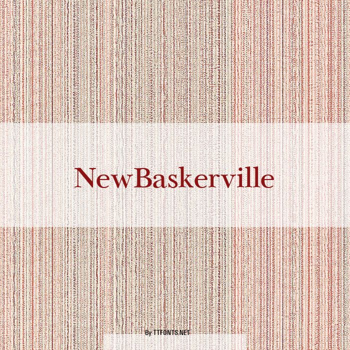 NewBaskerville example