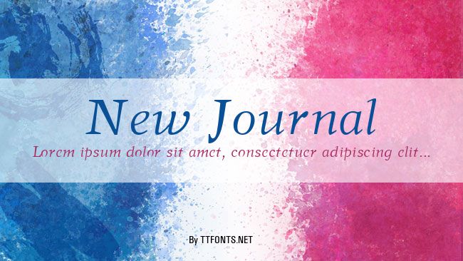 New Journal example