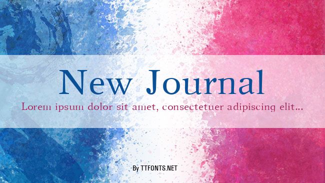 New Journal example